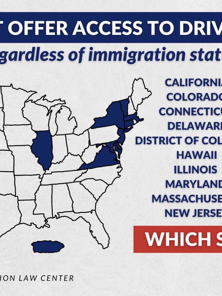 Amerika’da Herkesin Ehliyet Alabildiği&nbsp;Eyaletler